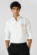 Men’s Routine TTT Embroidered Linen Shirt