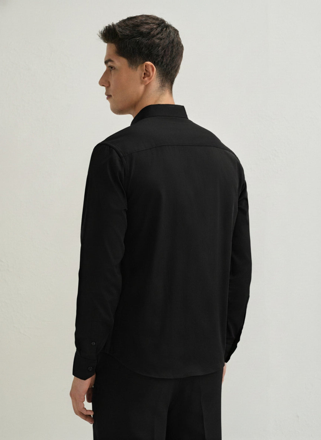 Men’s Heart TTT Embroidered Linen Shirt