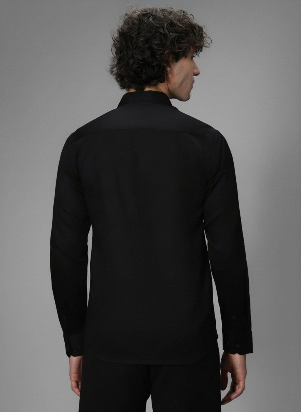 Men’s Leopard Embroidered Linen Shirt